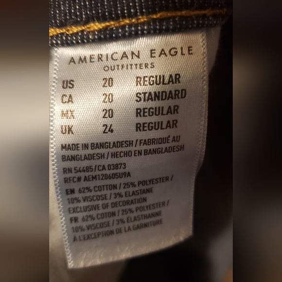 American Eagle *Artist Crop* Jean/Capri - Picture 6 of 6